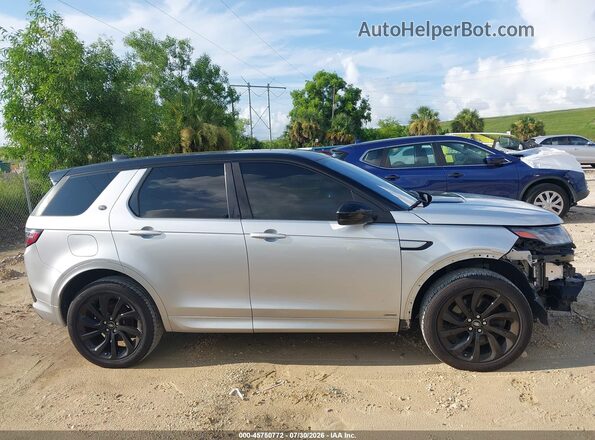 SALCT2FX2LH852983 2020 LAND ROVER DISCOVERY SPORT Silver სალონის 360-გრადუსიანი ხედი
