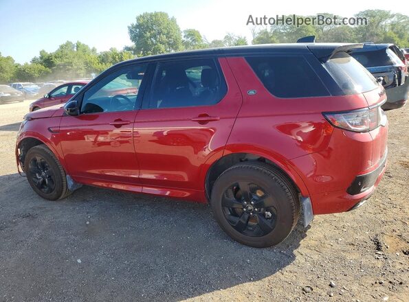 SALCT2FX4PH322066 2023 LAND ROVER DISCOVERY Maroon Задня ліва чверть