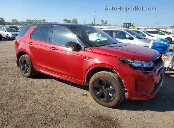 SALCT2FX4PH322066 2023 LAND ROVER DISCOVERY Maroon Передня права чверть