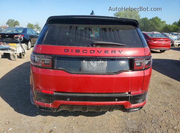 SALCT2FX4PH322066 2023 LAND ROVER DISCOVERY Maroon Вид ззаду