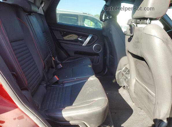 SALCT2FX4PH322066 2023 LAND ROVER DISCOVERY Maroon Вид задньої частини салону