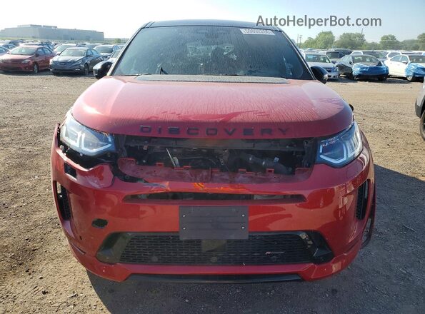 SALCT2FX4PH322066 2023 LAND ROVER DISCOVERY Maroon Вид спереду