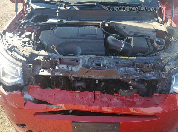 SALCT2FX4PH322066 2023 LAND ROVER DISCOVERY Maroon Вид підкапотного простору