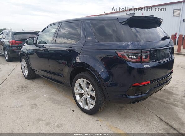 SALCT2FX8LH838585 2020 LAND ROVER DISCOVERY SPORT Blue Հետևի ձախ