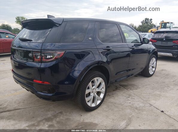 SALCT2FX8LH838585 2020 LAND ROVER DISCOVERY SPORT Blue Հետևի աջ