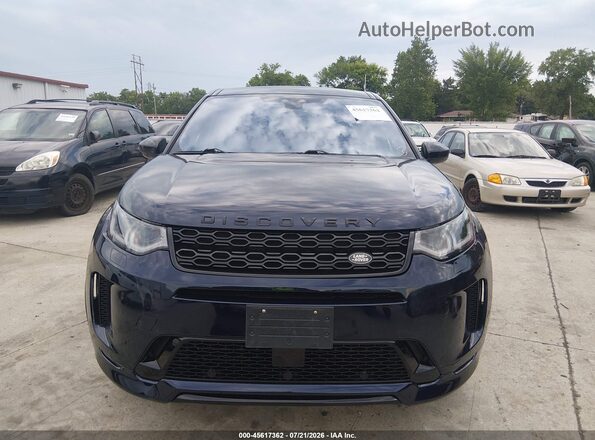 SALCT2FX8LH838585 2020 LAND ROVER DISCOVERY SPORT Blue Առջևի վահանակի տեսք