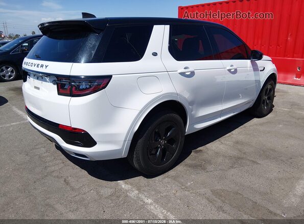 SALCT2FX8LH842636 2020 LAND ROVER DISCOVERY SPORT White Հետևի աջ