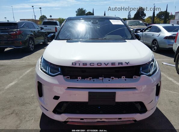 SALCT2FX8LH842636 2020 LAND ROVER DISCOVERY SPORT White Սարքավորումների վահանակի տեսք
