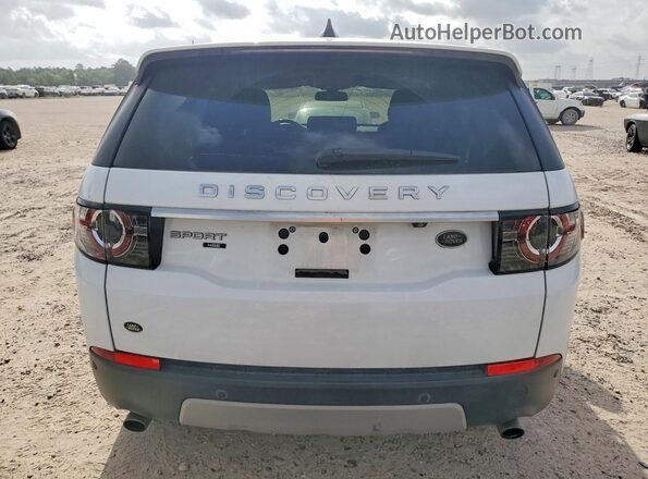 SALCT2RX0JH756987 2018 LAND ROVER DISCOVERY White უკანა ხედი