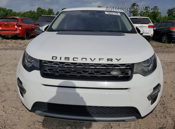 SALCT2RX0JH756987 2018 LAND ROVER DISCOVERY White წინა ხედი