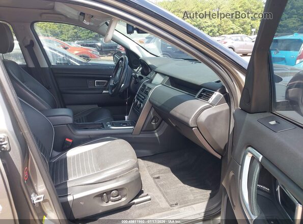 SALCT2RX2JH746493 2018 LAND ROVER DISCOVERY SPORT Черный Вид салона спереди