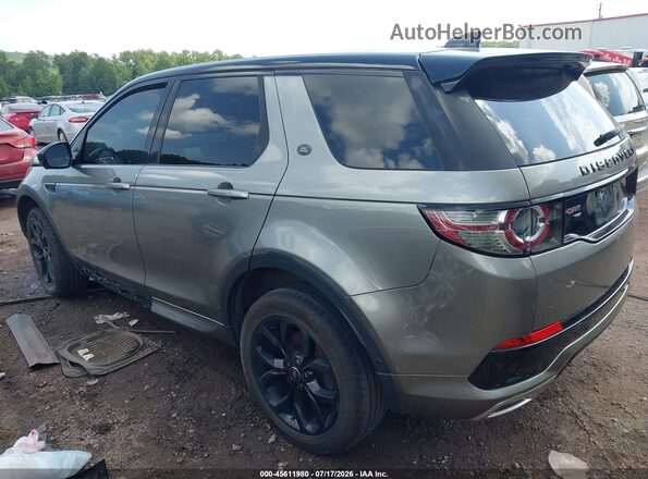 SALCT2RX2JH746493 2018 LAND ROVER DISCOVERY SPORT Черный Задняя левая четверть