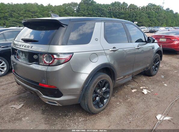 SALCT2RX2JH746493 2018 LAND ROVER DISCOVERY SPORT Черный Задняя правая четверть