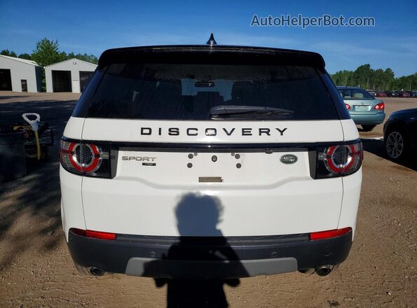 SALCT2RX6JH753656 2018 LAND ROVER DISCOVERY White Вид ззаду