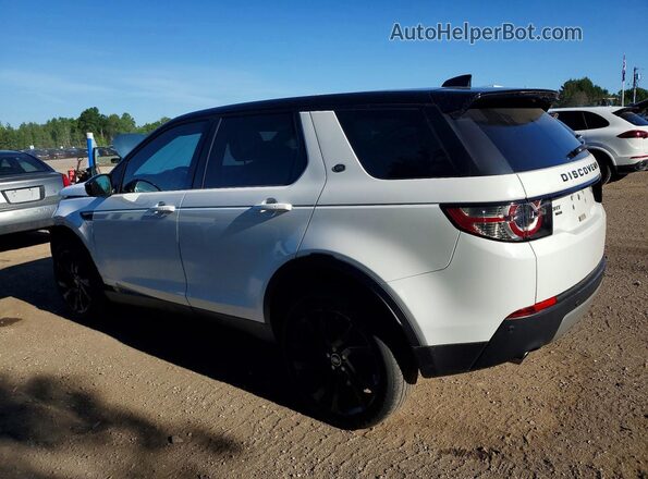 SALCT2RX6JH753656 2018 LAND ROVER DISCOVERY White Задня ліва чверть
