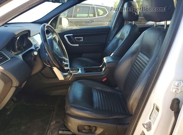 SALCT2RX6JH753656 2018 LAND ROVER DISCOVERY White Вид салону спереду