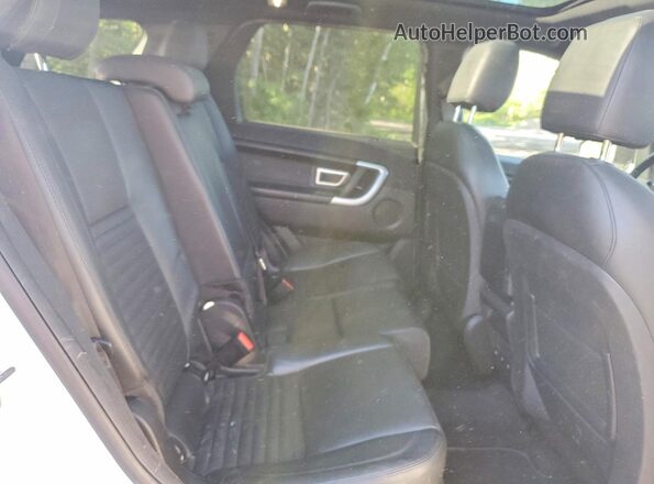 SALCT2RX6JH753656 2018 LAND ROVER DISCOVERY White Вид задньої частини салону