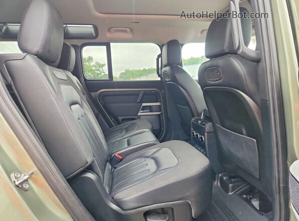 SALE1EEU3L2033300 2020 LAND ROVER DEFENDER Green Вид задньої частини салону