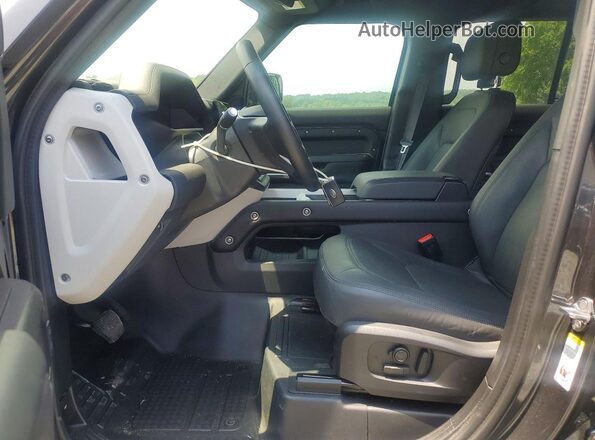 SALE27EU2S2421044 2025 LAND ROVER DEFENDER Gray Widok wnętrza z przodu