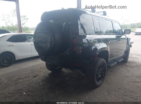 SALE27EU3P2146677 2023 LAND ROVER DEFENDER Черный Задняя правая четверть