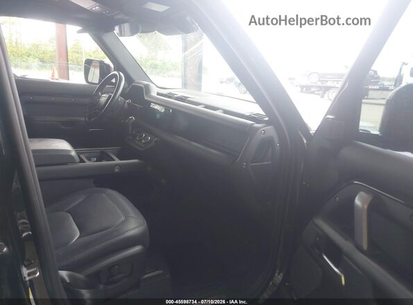 SALE27EU3P2146677 2023 LAND ROVER DEFENDER Черный Вид салона спереди