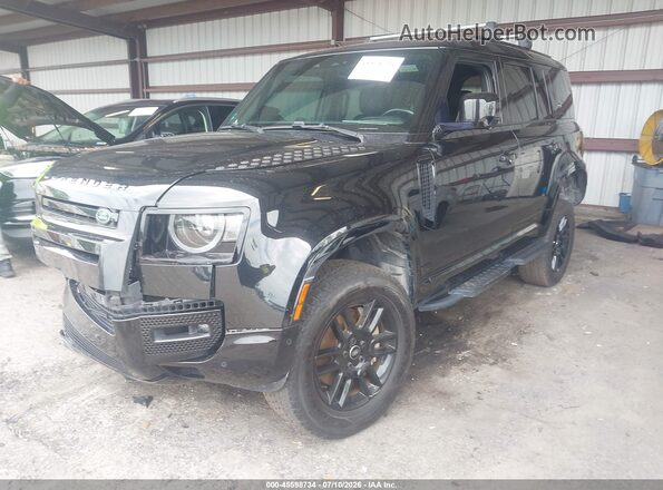 SALE27EU3P2146677 2023 LAND ROVER DEFENDER Черный Передняя левая четверть