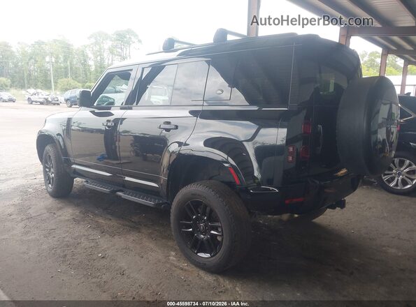 SALE27EU3P2146677 2023 LAND ROVER DEFENDER Черный Задняя левая четверть