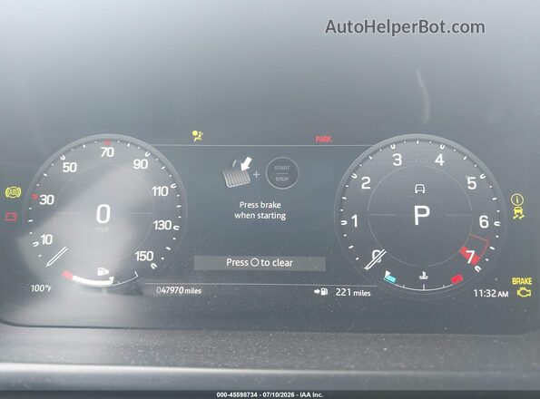 SALE27EU3P2146677 2023 LAND ROVER DEFENDER Черный 