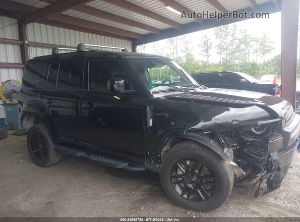 SALE27EU3P2146677 2023 LAND ROVER DEFENDER Черный Вид задней части салона