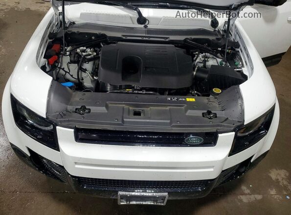 SALE27EU9S2411448 2025 LAND ROVER DEFENDER White Вид підкапотного простору