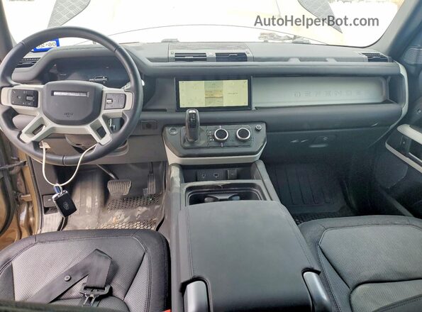 SALE27EUXR2301812 2024 LAND ROVER DEFENDER Tan Vista del salpicadero