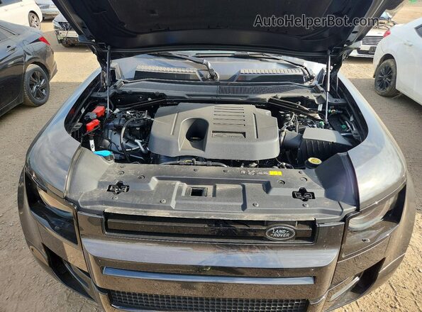 SALE27EUXT2521538 2026 LAND ROVER DEFENDER Charcoal Vista del compartimento del motor