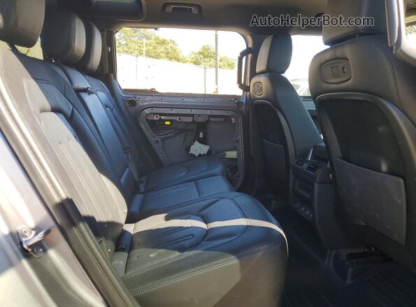 SALE27RU4N2062844 2022 LAND ROVER DEFENDER Gray Widok wnętrza z tyłu