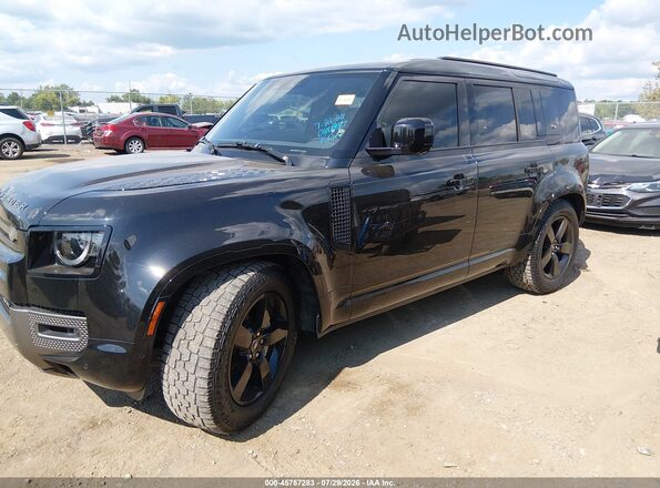 SALE37RU1N2066847 2022 LAND ROVER DEFENDER Black Przód lewy