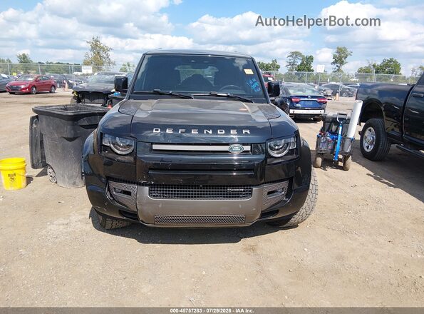 SALE37RU1N2066847 2022 LAND ROVER DEFENDER Black Widok zestawu wskaźników