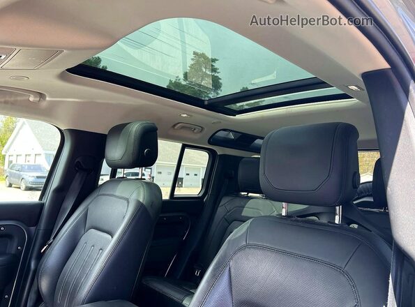SALE97EU9L2016067 2020 LAND ROVER DEFENDER Gray Սարքավորումների վահանակի տեսք