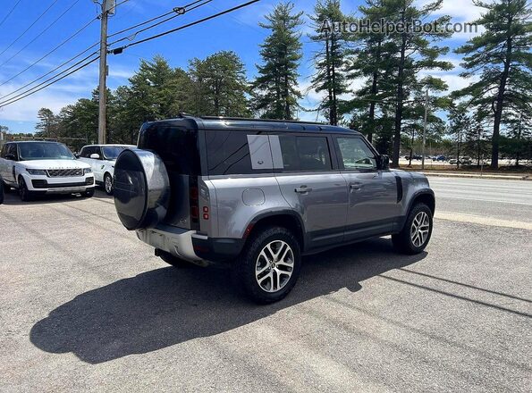 SALE97EU9L2016067 2020 LAND ROVER DEFENDER Gray Հետևի աջ