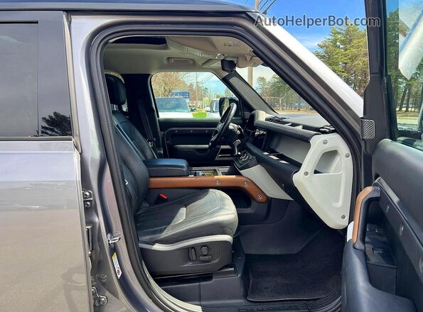 SALE97EU9L2016067 2020 LAND ROVER DEFENDER Gray Դիմացի տեսք