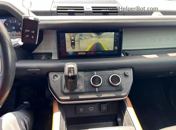 SALE97EU9L2016067 2020 LAND ROVER DEFENDER Gray Հետևի նստատեղերի տեսք