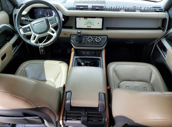 SALE9EEU1L2020876 2020 LAND ROVER DEFENDER White Widok deski rozdzielczej