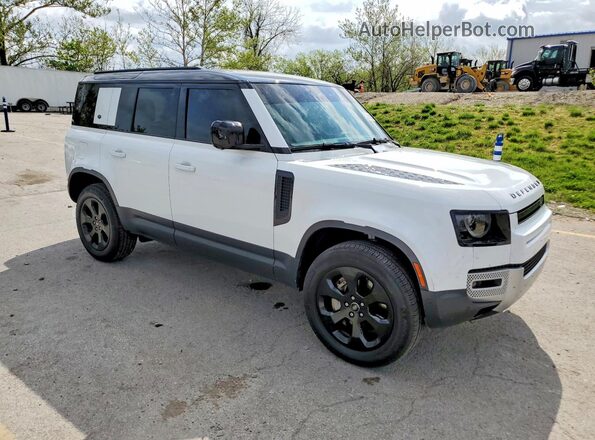 SALE9EEU1L2020876 2020 LAND ROVER DEFENDER White Przód prawy