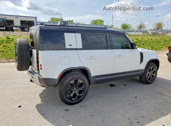 SALE9EEU1L2020876 2020 LAND ROVER DEFENDER White Tył prawy