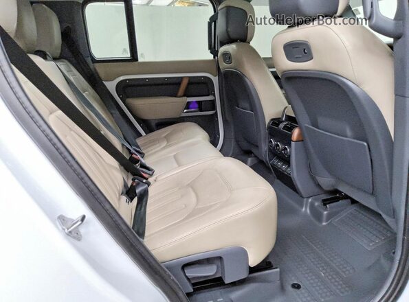 SALE9EEU1L2020876 2020 LAND ROVER DEFENDER White Вид задньої частини салону