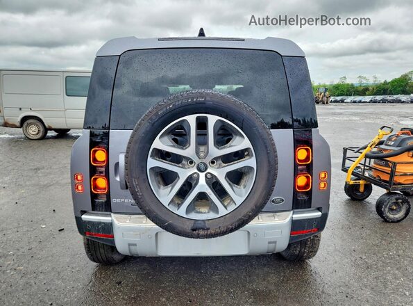 SALE9EEU5L2023571 2020 LAND ROVER DEFENDER Silver Widok z tyłu