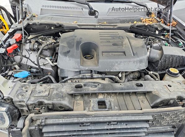 SALE9EEU5L2023571 2020 LAND ROVER DEFENDER Silver Widok wnętrza z tyłu