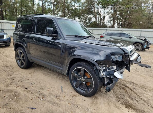 SALEJ6EX2R2334049 2024 LAND ROVER DEFENDER Black Przód prawy