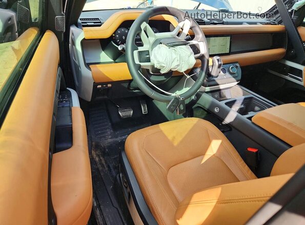 SALEJ6EX2R2334049 2024 LAND ROVER DEFENDER Black Widok deski rozdzielczej