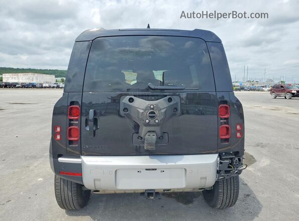 SALEJ7EU2R2350263 2024 LAND ROVER DEFENDER Black Widok z tyłu