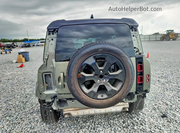 SALEJ7EUXS2420419 2025 LAND ROVER DEFENDER Green Հետևի տեսք