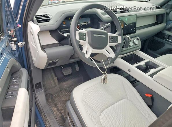 SALEJ7EX0S2406488 2025 LAND ROVER DEFENDER Blue Dashboard view